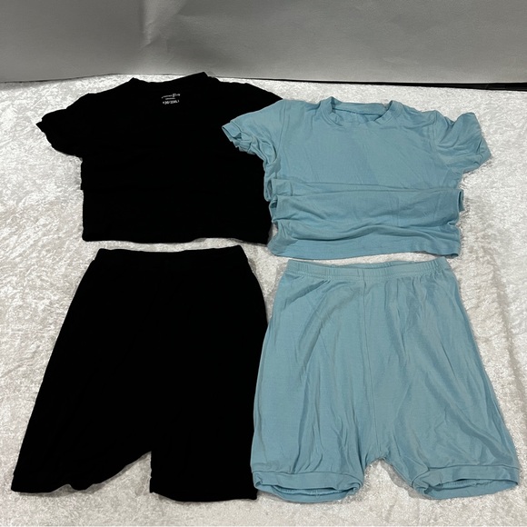 Vaenait Baby Other - Vaenait Baby Lot Bundle 2 Pajama Set Black & Blue Size 8 Years (2XL) Boys Kids